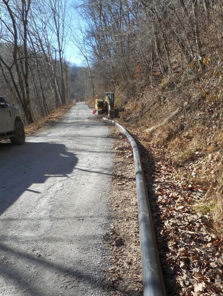 Nov 2022 Replaced approx 750' of 6